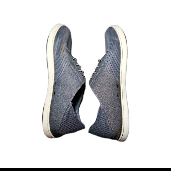 OluKai Men’s Nohea Moku No Tie Boat Shoes In Charcoal / Clay 13 - Picture 9 of 13